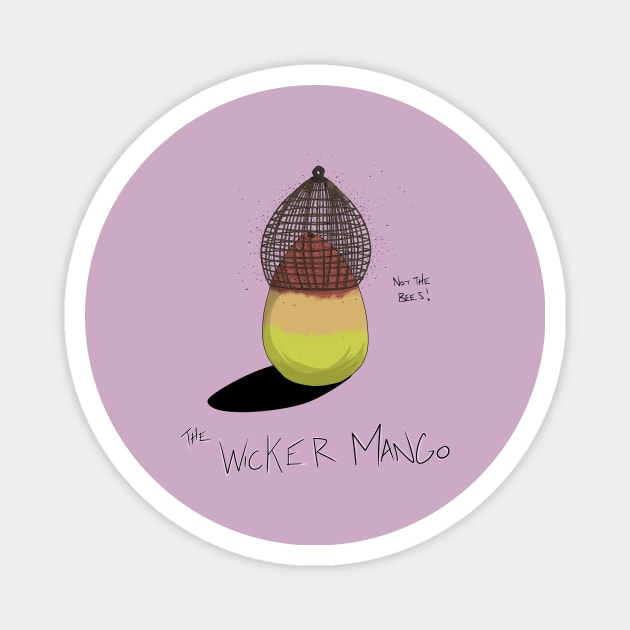 The Wicker Mango Magnet by Hawko